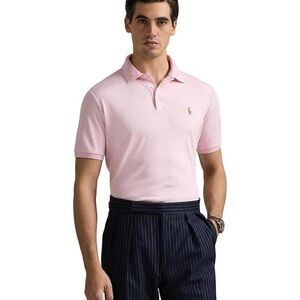 Ralph Lauren Men’s Pink Polo Shirt Classic Fit size L